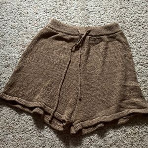Terry cloth shorts!